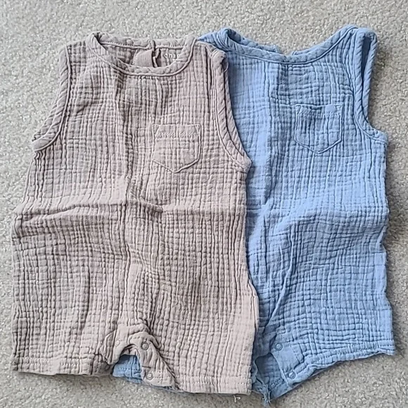 4 Summer Rompers - Picture 4 of 4